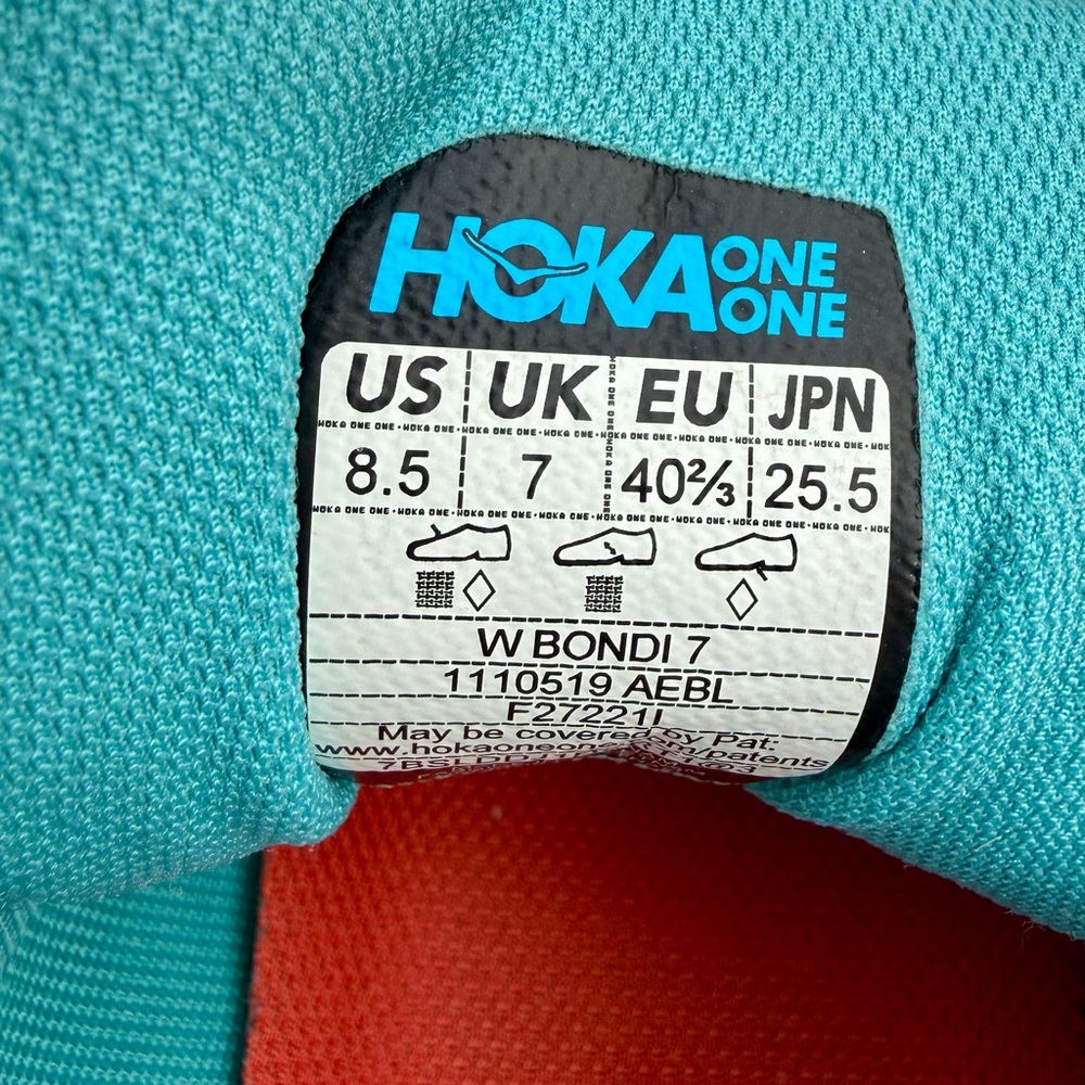 Hoka One One Women's Aqua Athletic Shoes - Picture 2 of 8